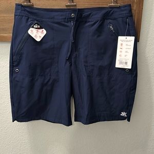 New With Tags zeroxposur midnight blue shorts